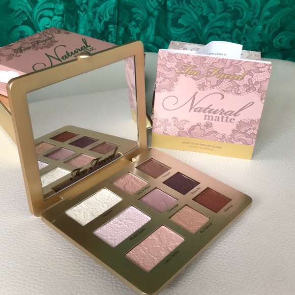 TOO FACED NATURAL MATTE EYESHADOW PALETTE - Picture 4 of 6